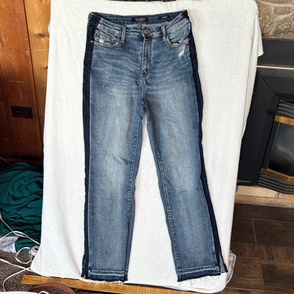 Judy Blue Straight Fit Denim Jeans